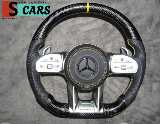 Mercedes-Benz AMG Performance Steering Wheel for All Models 2008-2018 (A/C/E/G/ML/GLA/GLS/S/GT/GLE)