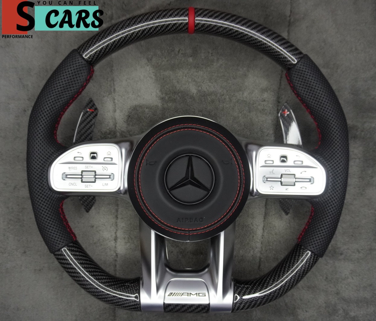 Mercedes Benz AMG Performance Wheel Steering for All Models 2008-2018, (A/C/E/G/ML/GLA/GLS/S/GT/GLE)