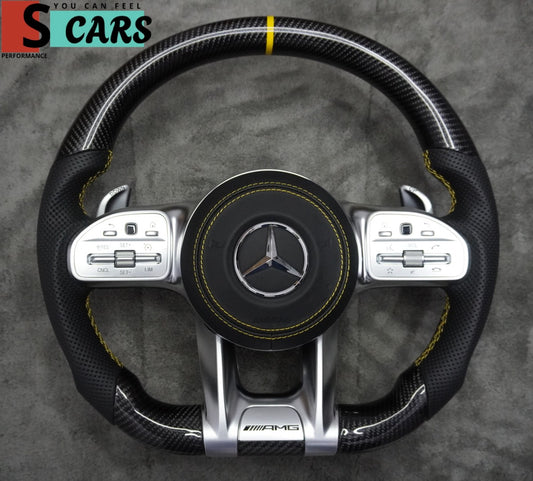 Mercedes-Benz AMG Performance Steering Wheel AMG for All Models 2019-2025 (A/C/E/G/ML/GLA/GLS/S/GT/GLE)