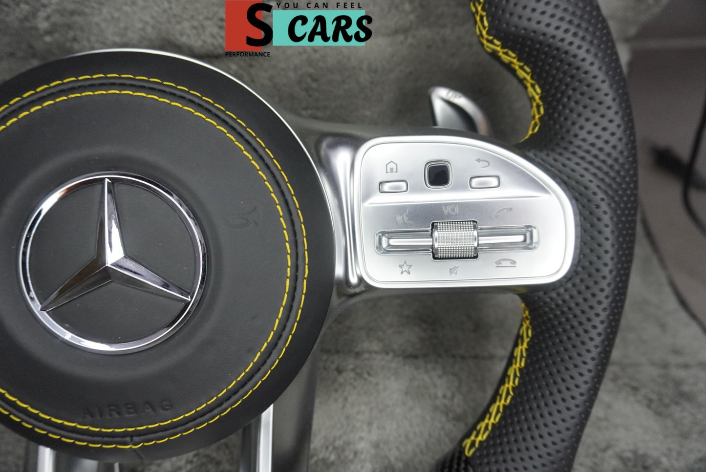 Mercedes-Benz AMG Performance Steering Wheel AMG for All Models 2019-2025 (A/C/E/G/ML/GLA/GLS/S/GT/GLE)