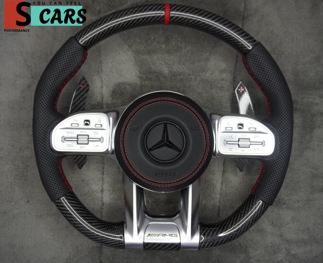 Mercedes Benz AMG Performance Wheel Steering for All Models 2019-2025  (A/C/E/G/ML/GLA/GLS/S/GT/GLE)